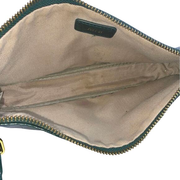 JW Pei Eva Women's Dark Green Croc Vegan Leather Zip Shoulder Bag Handbag OS - Picture 5 of 6